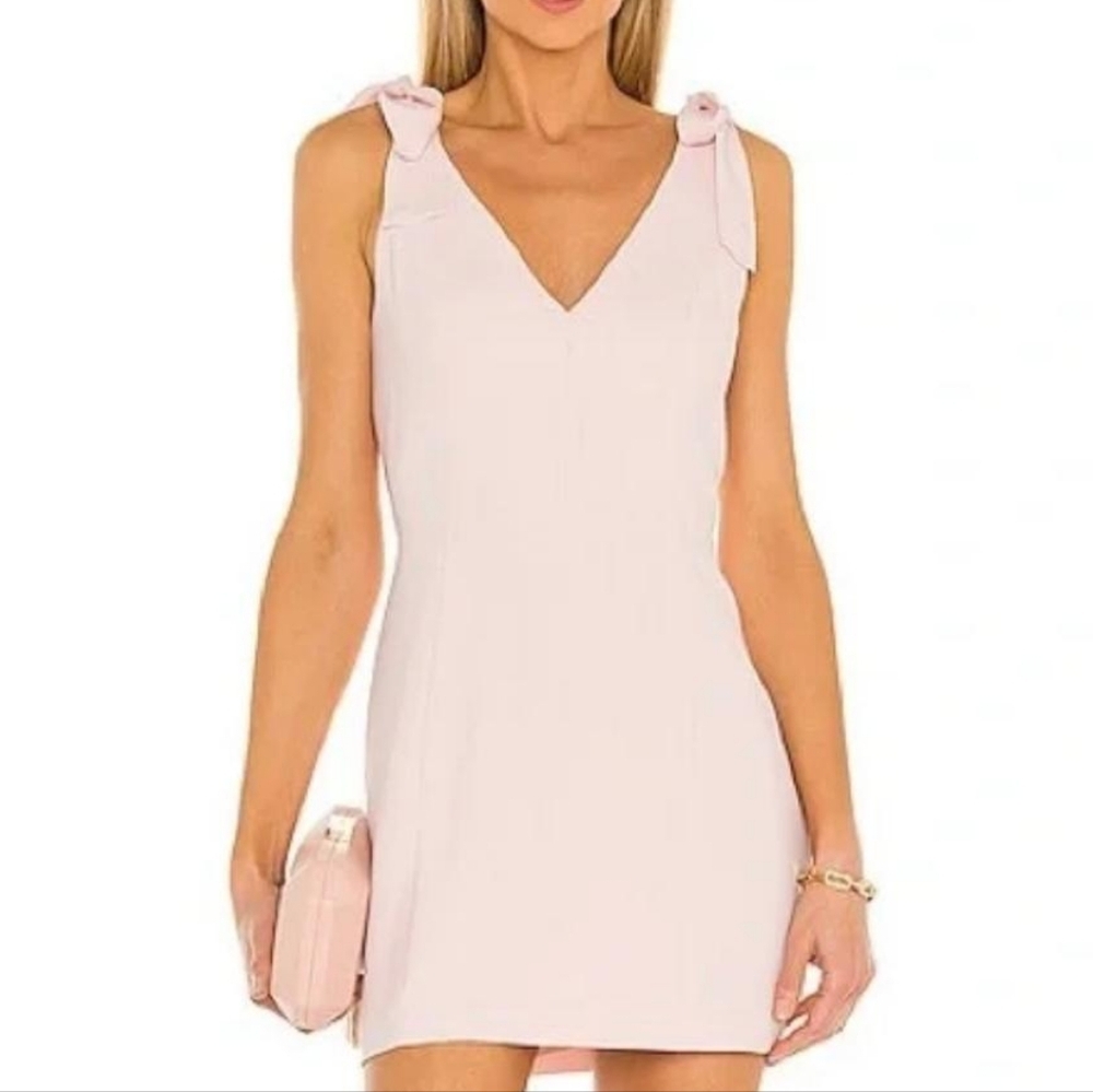 Amanda Uprichard Allora Dress in Blush Size Small